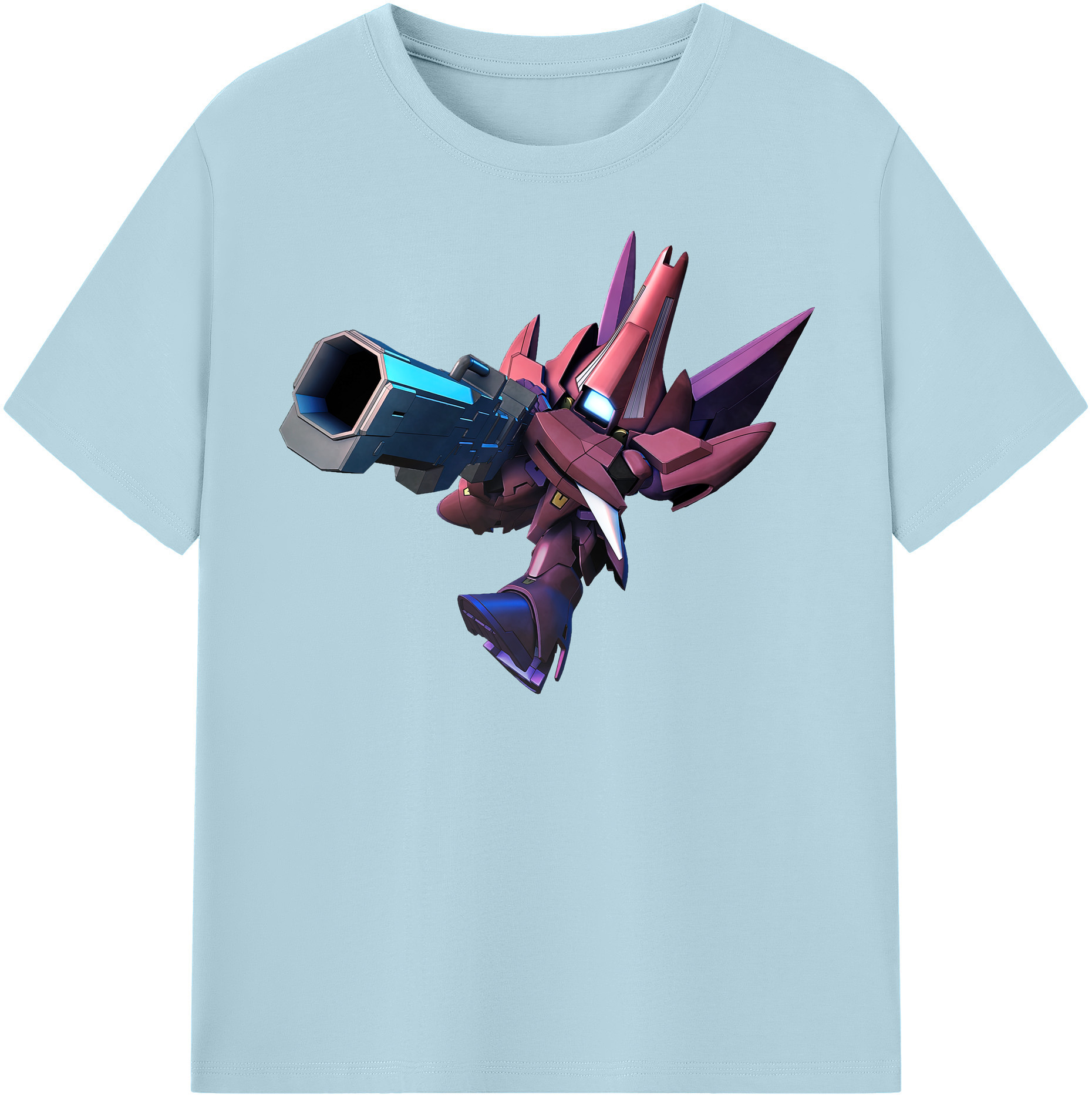 （画像用） 機動戦士ガンダム Mobile Suit Gundam 綿100％半袖Tシャツ（フロントプリント）